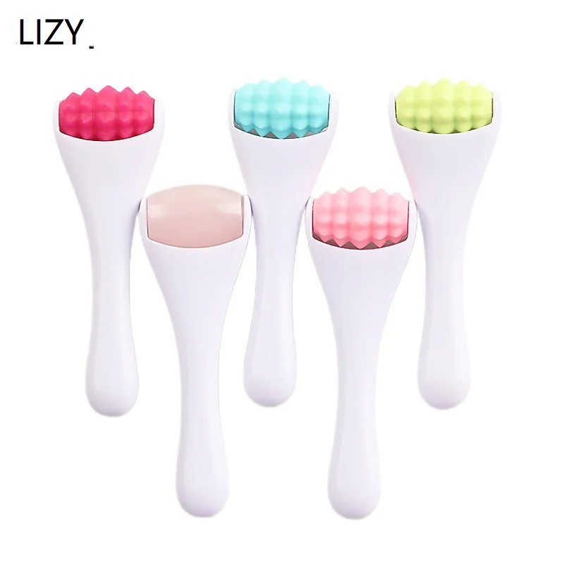 

LIZY Eye Roller Massager Four Colors Silicone Bump Wrinkle Remover Skin Anti Aging Device Women Eyelid Beauty Massage Tools