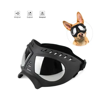 

Waterproof Dog Sunglasses UV Protection Pet Eye Wear Windproof Goggles for Medium Large Dog Swimming Skating Glasses Accessaries