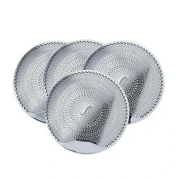 

Chrome Door Audio Speaker Sound Cover Trim Berlin Voice Hornnet Decorative for Mercedes Benz C300 C250 GLC Class