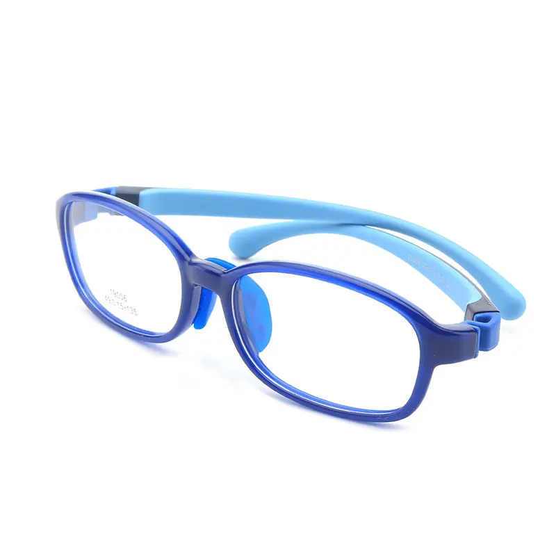 Optical Glasses frame For children boy girls Myopia eyeglasses frames with 0 degree lenses Plain mirror Points Kids Unisex 19006