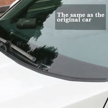 

Rubber Weatherstrip Sealing Front Windshield Universal 1.8 meters Black