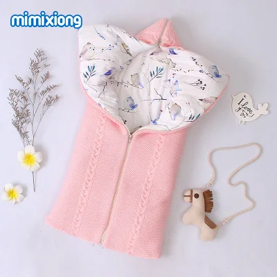 Зимний Теплый детский спальный мешок, спальный мешок для коляски, мягкий спальный мешок, одеяло для ребенка, детский slaapzak, sac couchage naissance - Цвет: 5