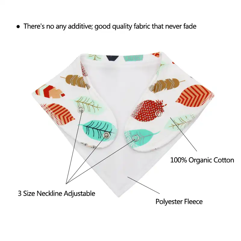 organic dribble bibs