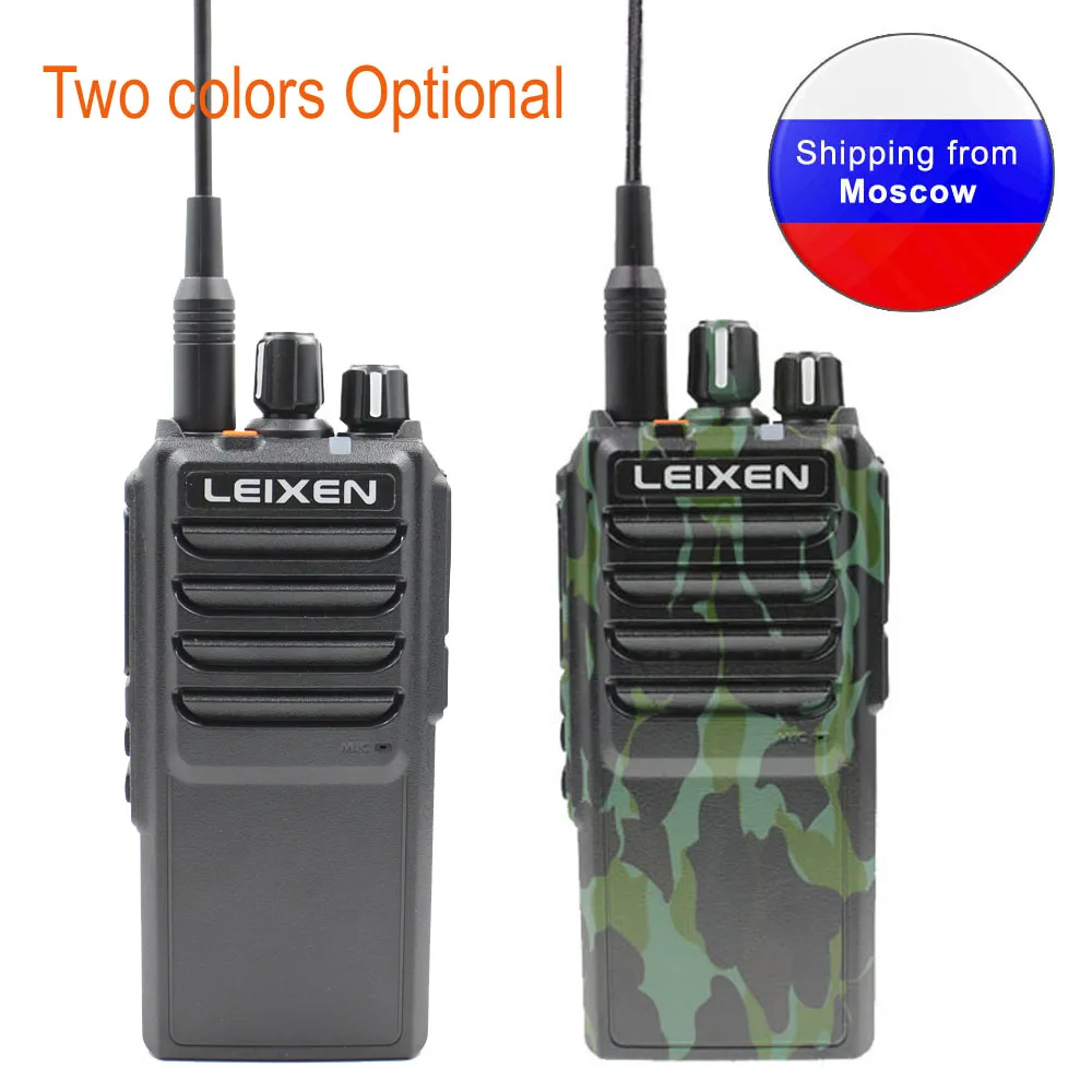 Дальнее двухстороннее радио LEIXEN NOTE Высокая мощность 20W камуфляж UHF 400-480MHz 4000mAh Ham радио