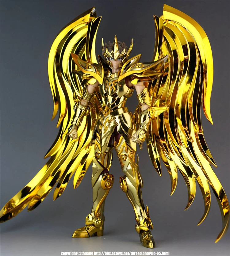 Nuovo Modello Gt Toys Saint Seiya Cloth Myth Soul Of Gold Sagittario Aiolos Action Figure Toy Collector
