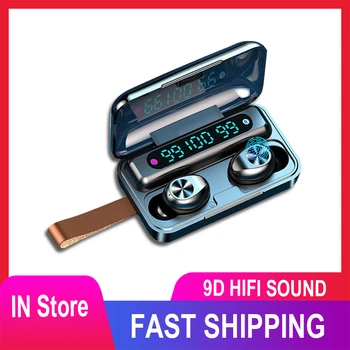 

[Newest Version] Smart Spunky Beat Bluetooth TWS Earphone APTX Wireless Earbuds with QualcommChip, CVC 8.0, Touch Control