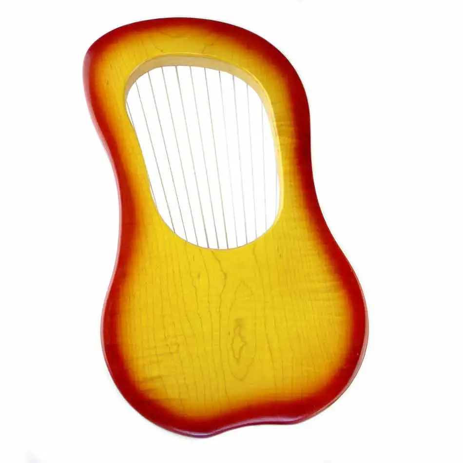 GECKO 15-String деревянный Лира Арфы металлические струны Канада клен струнный инструмент с сумкой для переноски