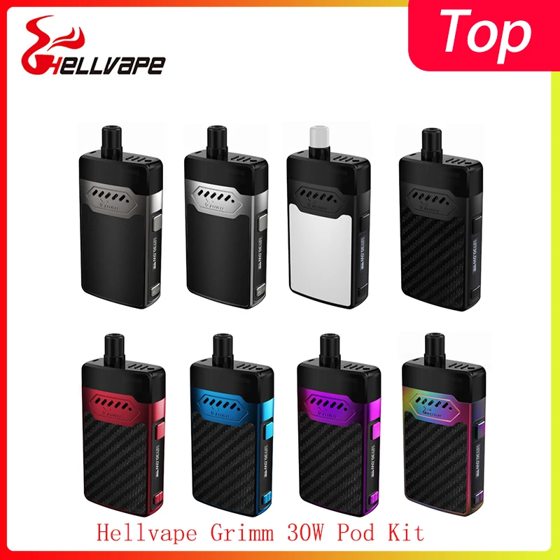 Набор для вейпа Nwe Hellvape Grimm 30 Вт встроенный аккумулятор 1200 мАч с выходным током 80 |