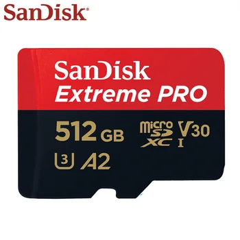 100% Original Sandisk Memory Card 512GB Up to 170MB/s A2 V30 Micro SD Card Class 10 UHS-I U3 Extreme PRO Card For 4K HD Camera
100% Original Sandisk Memory Card 512GB Up to 170MB/s A2 V30 Micro SD Card Class 10 UHS-I U3 Extreme PRO Card For 4K HD Camera