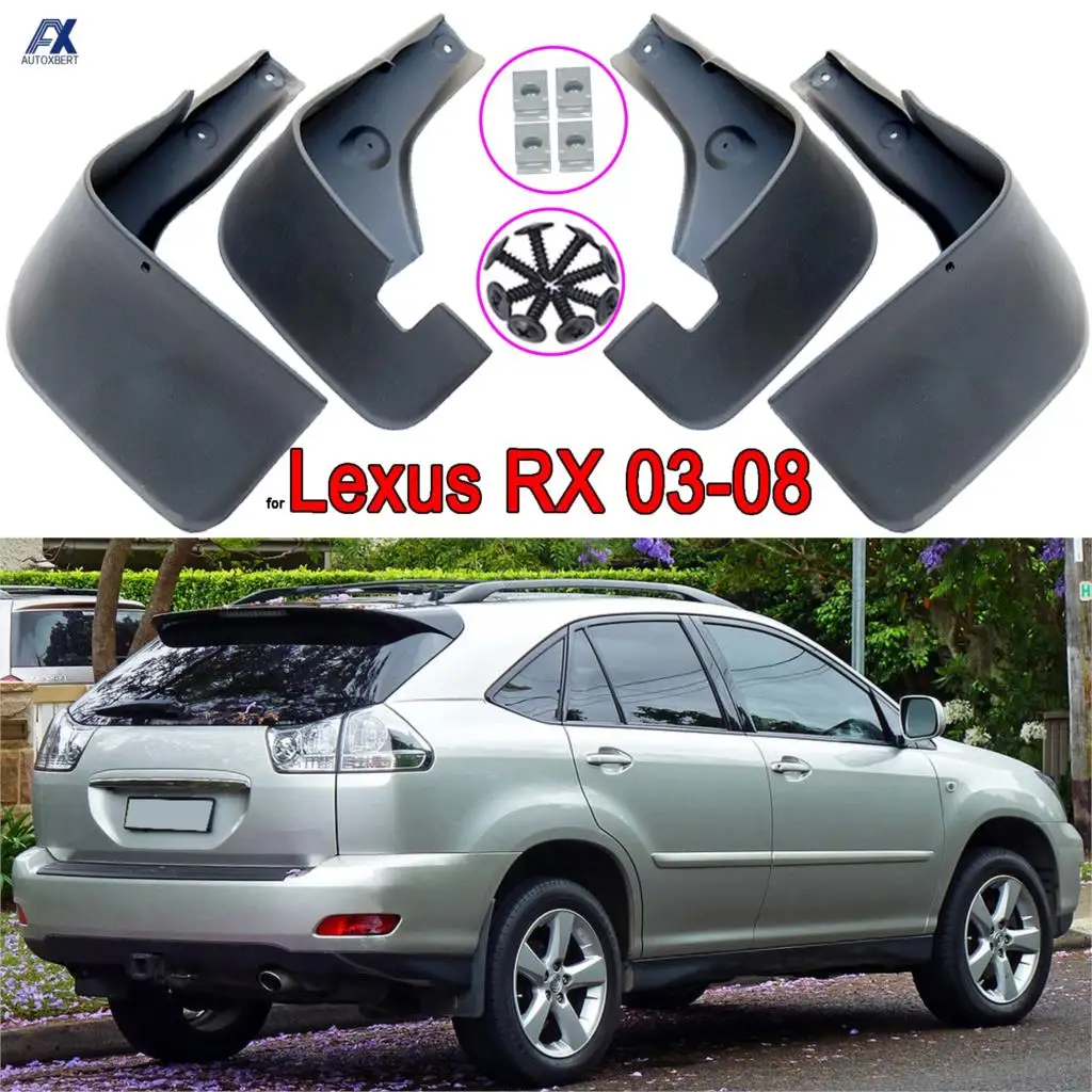 Автомобильный брызговик для Lexus Harrier RX300 RX330 RX350 RX400h XU30 2003-2008 откидная крышка 2004 2005