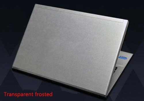 Carbon fiber Laptop Sticker Decals Skin Cover Protector for Lenovo B575 B570 15.6" - Цвет: Transparent frosted