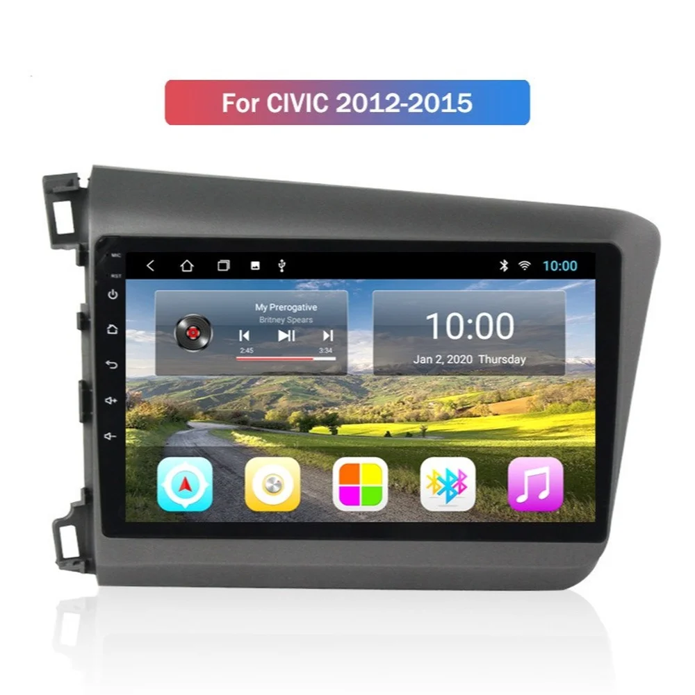 Автомобильный GPS-навигатор Android 10 0 4 Гб + 64 ГБ для HONDA CIVIC 2012-2015 автомобильное радио с