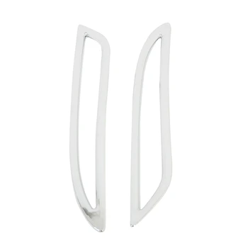 

for Tesla MODEL S 2017-2019 Chrome Rear Reflector Fog Light Lamp Cover Sticker Trim Car-Styling Exterior Accessories