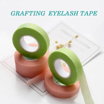 

Eyelash Extension Pink Tape Sticker Isolation With Holes Breathable Sensitive Resistant Non-woven Patches Eye Pads Makeup Tool