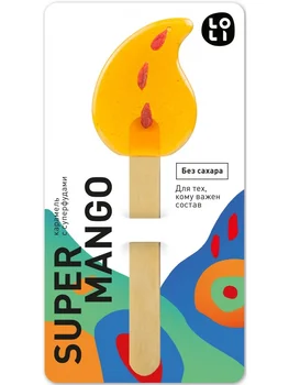 

Caramel with superfoods LO-LI "Super Mango", without sugar, 35 gr
