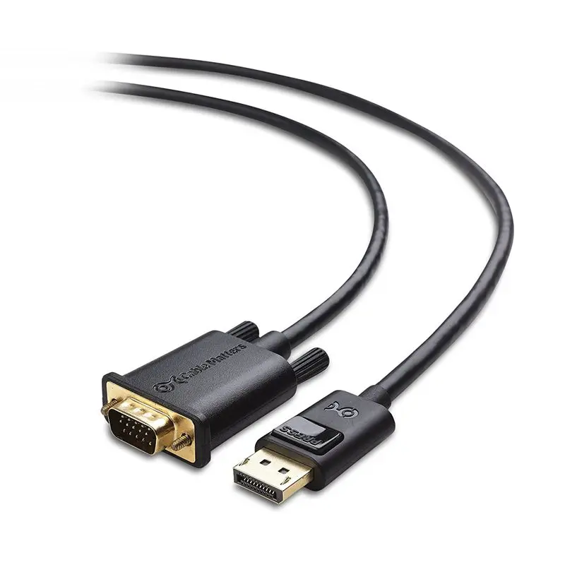 Кабель DisplayPort-VGA(DP-VGA кабель) 6 футов