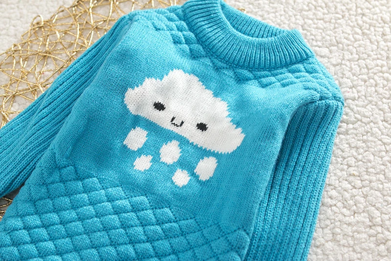 DIIMUU детская модная одежда для мальчиков и девочек зимние теплые свитера топы с