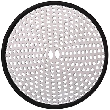 

Shower Drain Cover Hair Catcher,Easy Clean Floor Drain Protector Strainer Hair Trap Mesh for Bath Tub Sink Flat Floor
