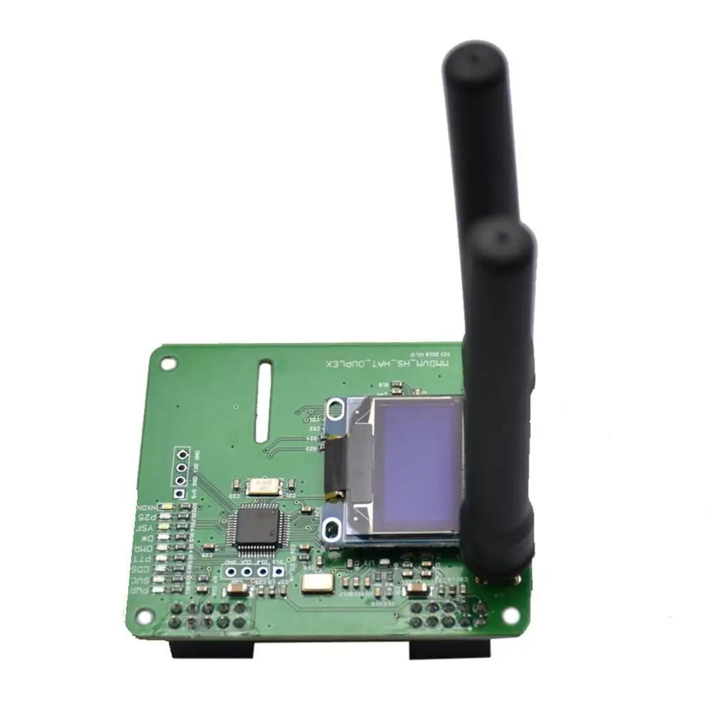 Мини дуплекс MMDVM точка доступа поддерживает DMR/D-Star/P25/система Fusion для P25 Raspberry Pi DMR ycf с 2 антеннами и чехол