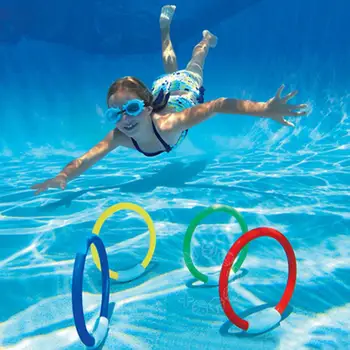 

Diving Ring Sea Plant Rod Summer Swimming Pool Underwater Game Throwing find Toys