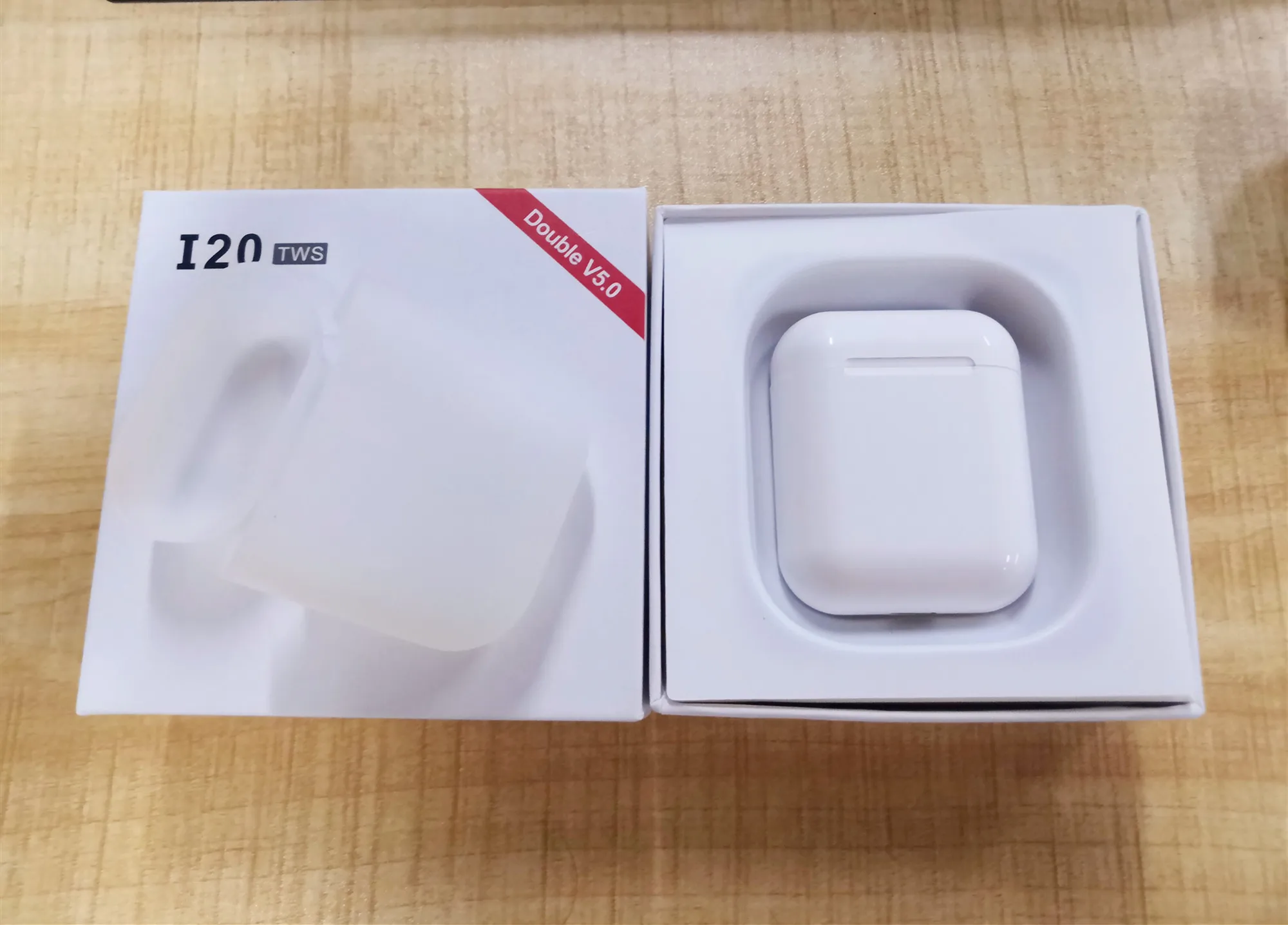I20 TWS + Сенсорная функция Беспроводная зарядка Bluetooth 5 0 наушники 4D Бас Звук