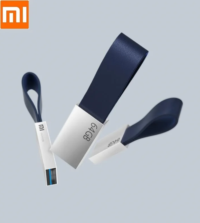 Xiaomi Портативный Модный USB3.0 флеш-накопитель U дисковая палка 64G Высокоскоростная передача металлический корпус стильный и прочный