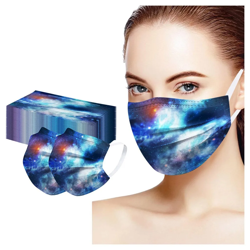 Mascarilla маска с надписью в стиле унисекс мягкие маски для взрослых 3 Слои s 50 шт