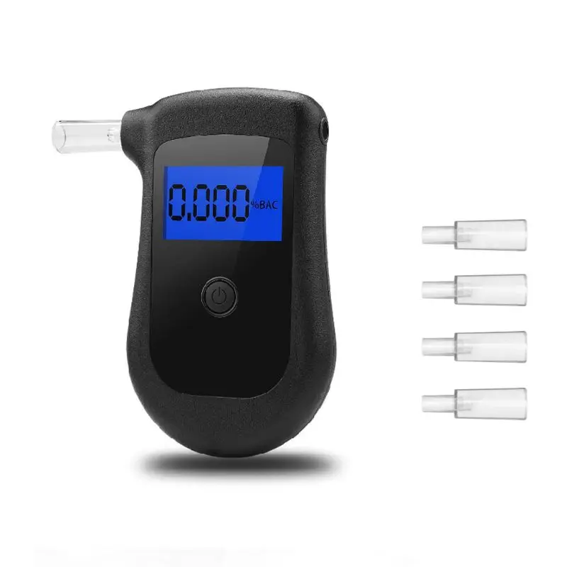 

Handheld Digital Breath Alcohol Tester Portable High Precision Breathalyzer with LCD Display