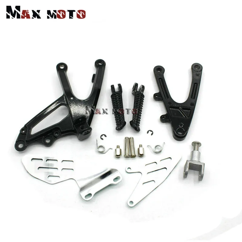 For YAMAHA YZF-R1 YZFR1 YZF R1 2007 2008 Motorcycle Accessories Footrests Front Foot Pegs Pedals Rest Footpegs Bracket