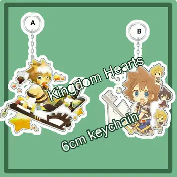 

Anime Kingdom Hearts Sora Acrylic Keychain Strap Keyring Hanging 6cm