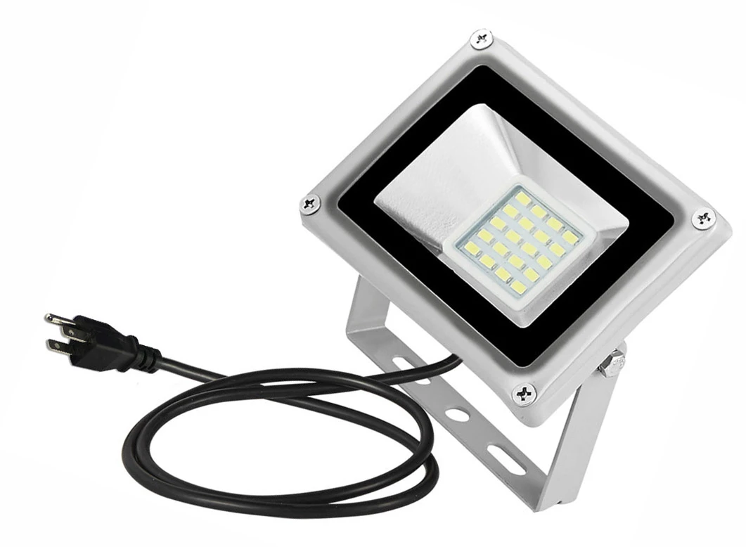 floodlight led 24pcs 20W LED Floodlight for Outdoors Wall AC 85v-265V Cool White Waterproof Refletor Lamps Garden Spotlight IP65 Street Square 50 watt flood light