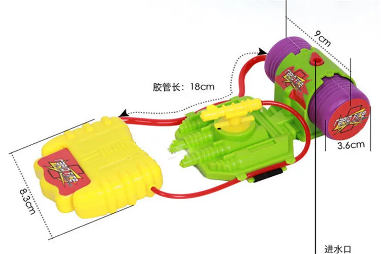 Водяной пистолет на запястье большой диапазон летний день Лето Плавание играть с водой детская игрушка Горячая Распродажа