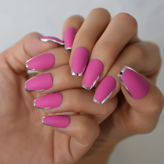 Press On Nails With Designs Nude Blue Rhinestone Fake Artificial Nails Short Coffin Square False Nail Tips Single Crystal