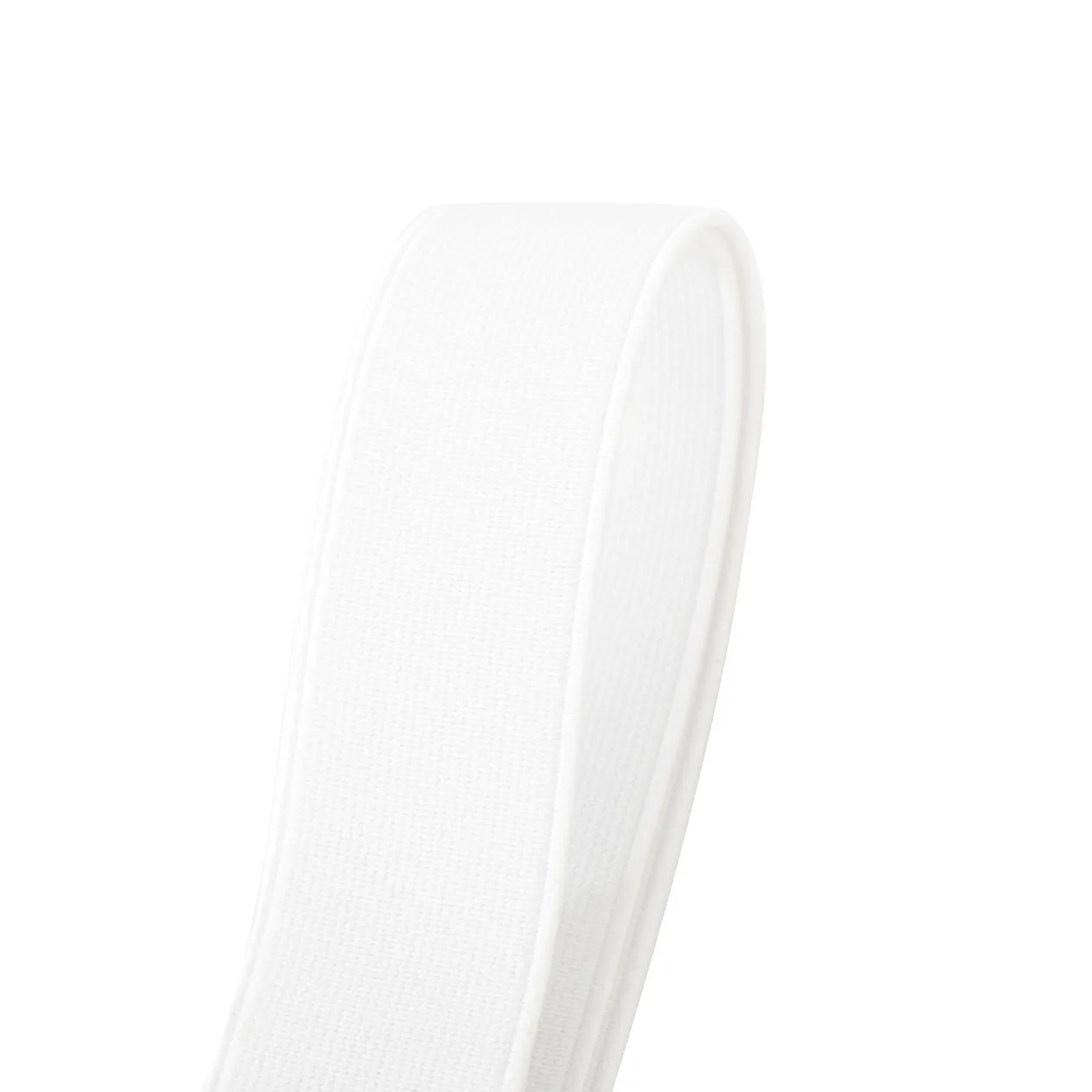 Elastic Invisible Belt Men Women Simple Style Pure Color 200cm Stretch Length PU High Quality Braided Accessories Slim Belts - Цвет: white