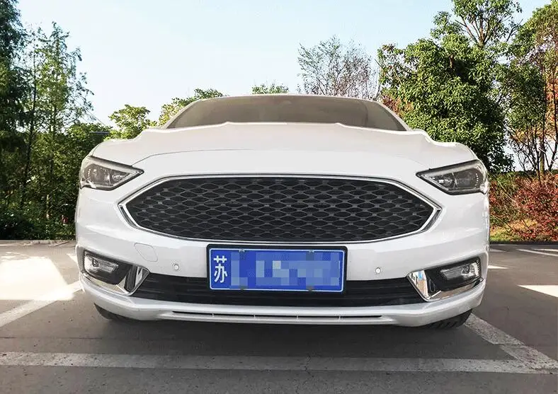 Высокое качество автомобиля ABS сетка решетка отделка гоночные Решетки Подходит для Ford Mondeo