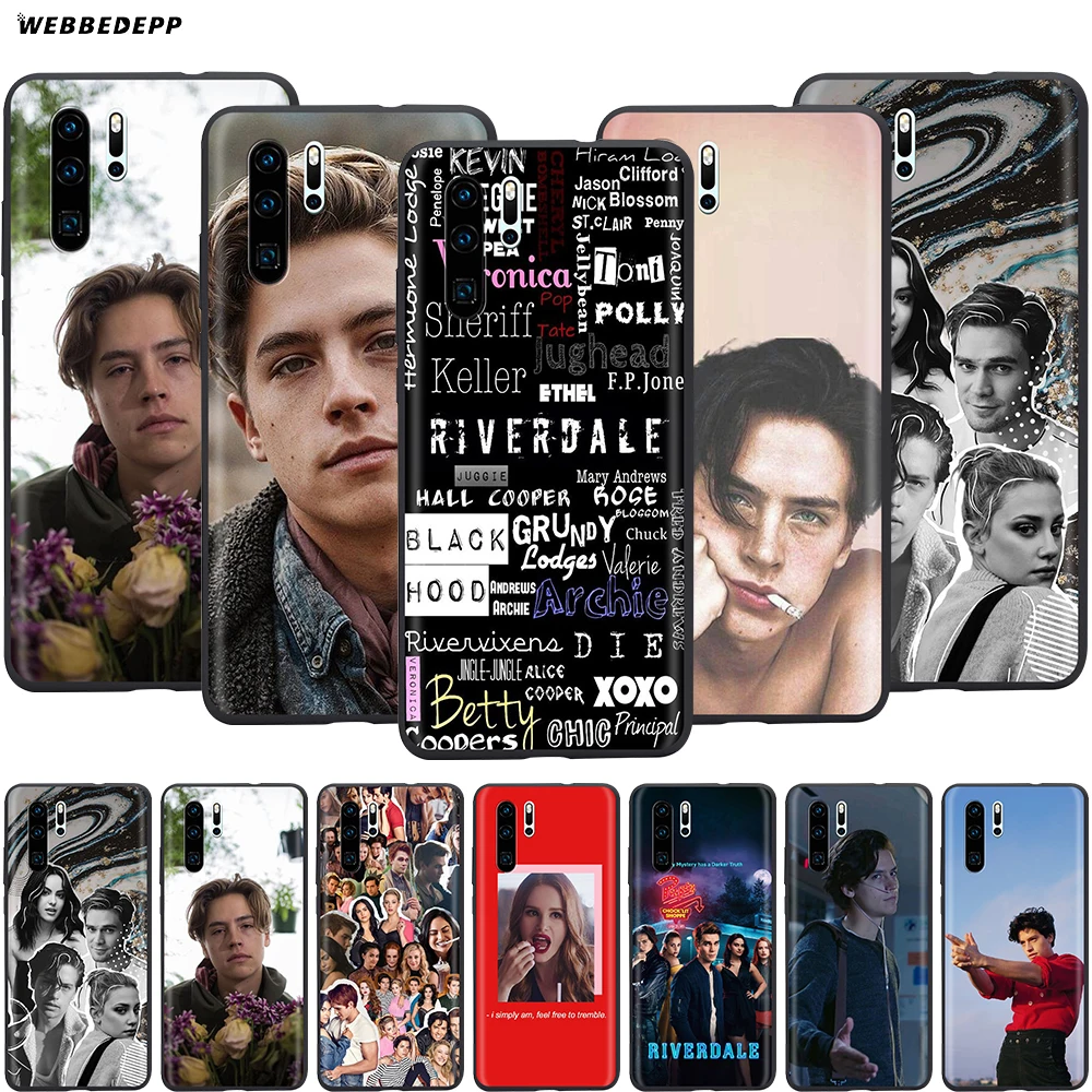 

Webbedepp Riverdale Cole Sprouse Case for Huawei P8 P9 P10 P20 P30 Lite Pro P Smart Z 2019 2019 Mini