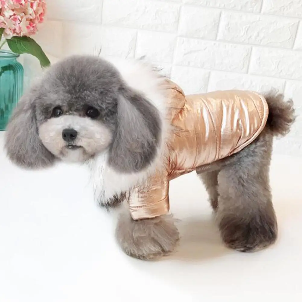 Yfashion Одежда для собак зимняя теплая плотная одежда для собак и щенков куртка