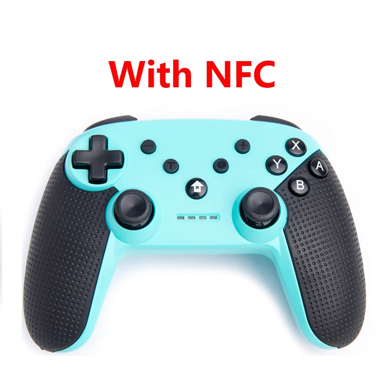 Green NFC Bluetooth Беспроводной геймпад джойстик для Nintendo Switch Pro NS-переключатель Pro NFC геймпад игровой джойстик контроллер с 6-осевым ручка - Цвет: Green NFC