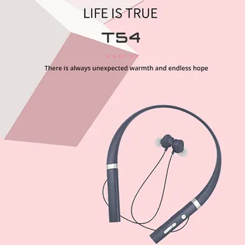 

Neck Sport Bluetooth Earphone TWS Headphones Wired headset ear Earpiece non-water Earbuds listener mobile Noise reduce TF MP3