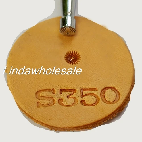Кожа резьба инструменты для печати S349/S350/S351, печать для кожи - Цвет: S350