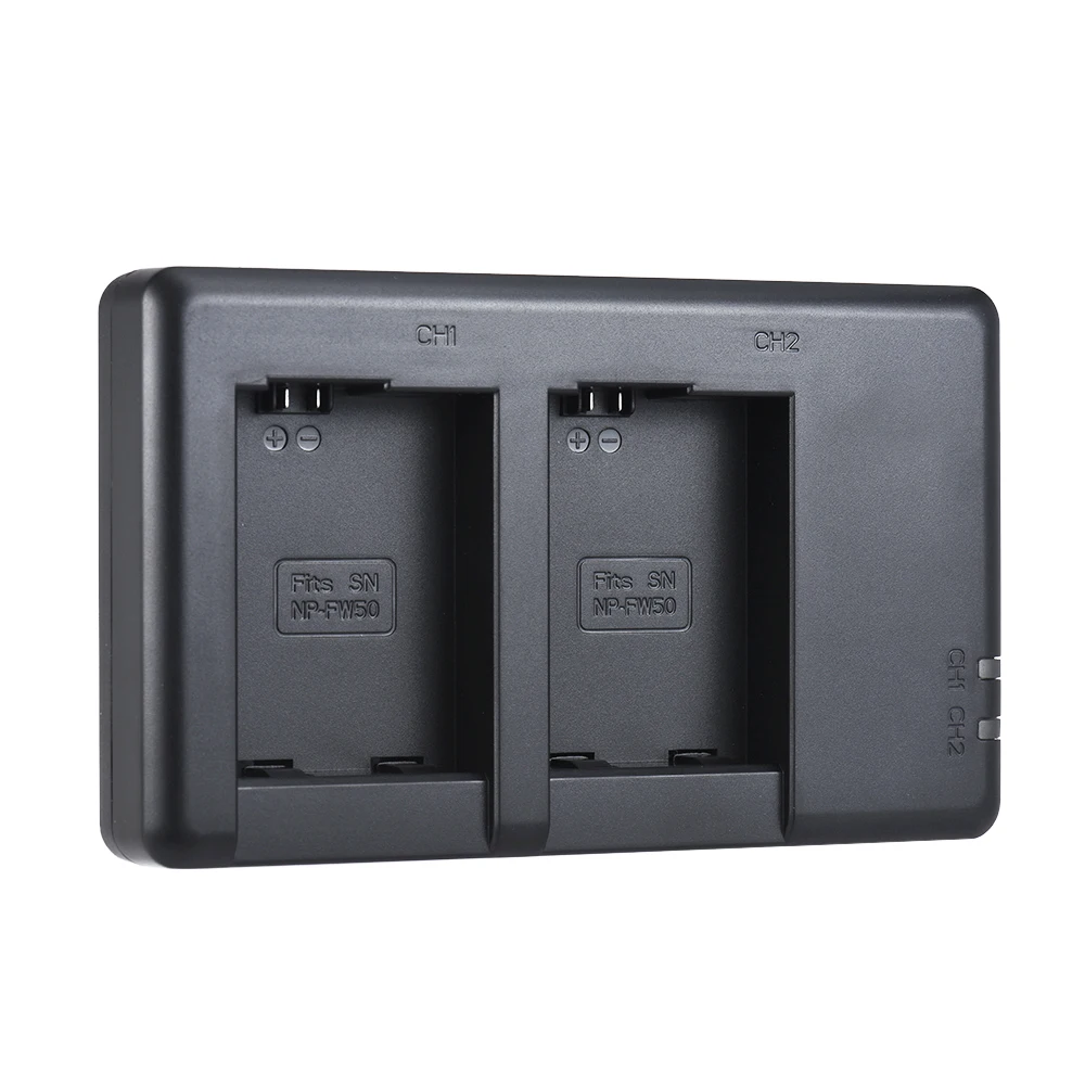 FB NP-FW50 2-х канальный с эффектом приближения c зарядкой Micro-USB Вход Камера Батарея Зарядное устройство для sony Альфа a6500 a6300 a6000 a7s a7 a7s ii a7s a5100 a5000 a7r