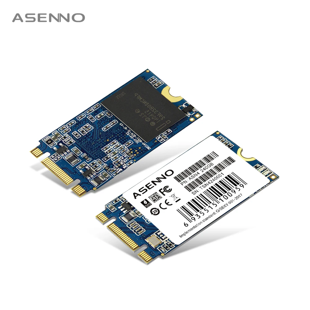 Asenno M.2 SSD 2242 120gb 240gb 500gb SSD M2 SATA 512gb жесткий диск HDD твердотельный диск для ноутбука