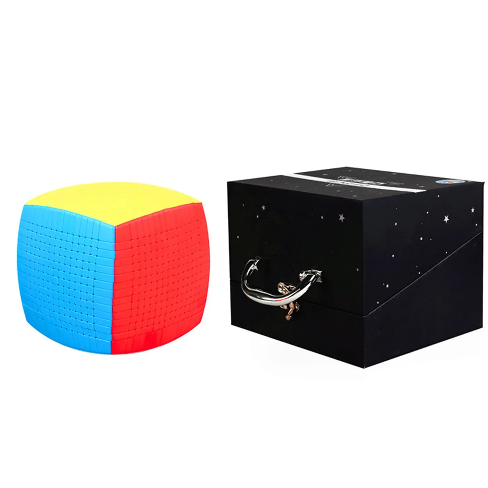 ShengShou 15x15x15 безопасный ABS пластик Профессиональный Многоцветный волшебный куб ультра-Гладкий 15x15 кубар-Рубик на скорость детские игрушки подарок