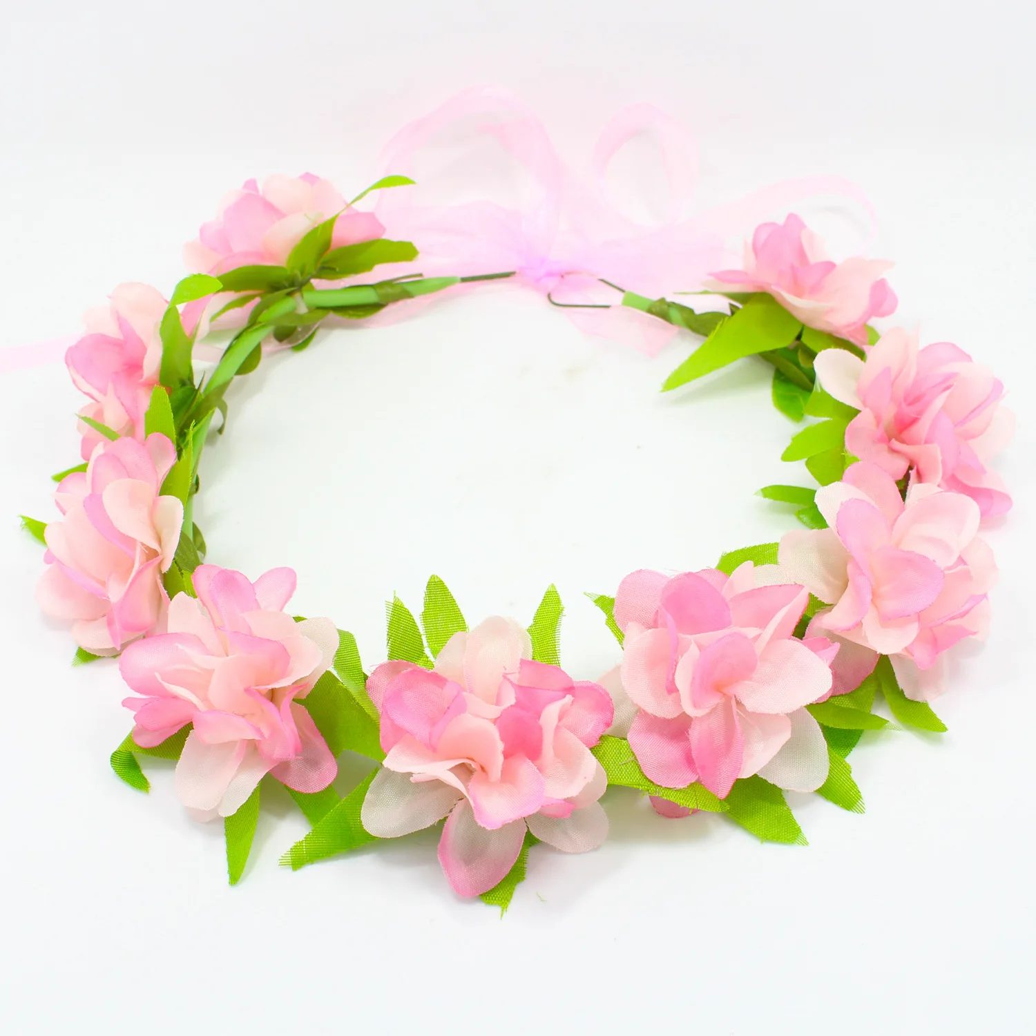 flower crown Купальный костюм русалки для девочек с хвостом/без монофина; Карнавальный костюм для детей с хвостом русалки Ариэль; детский купальный костюм для костюмированной вечеринки - Цвет: flower crown