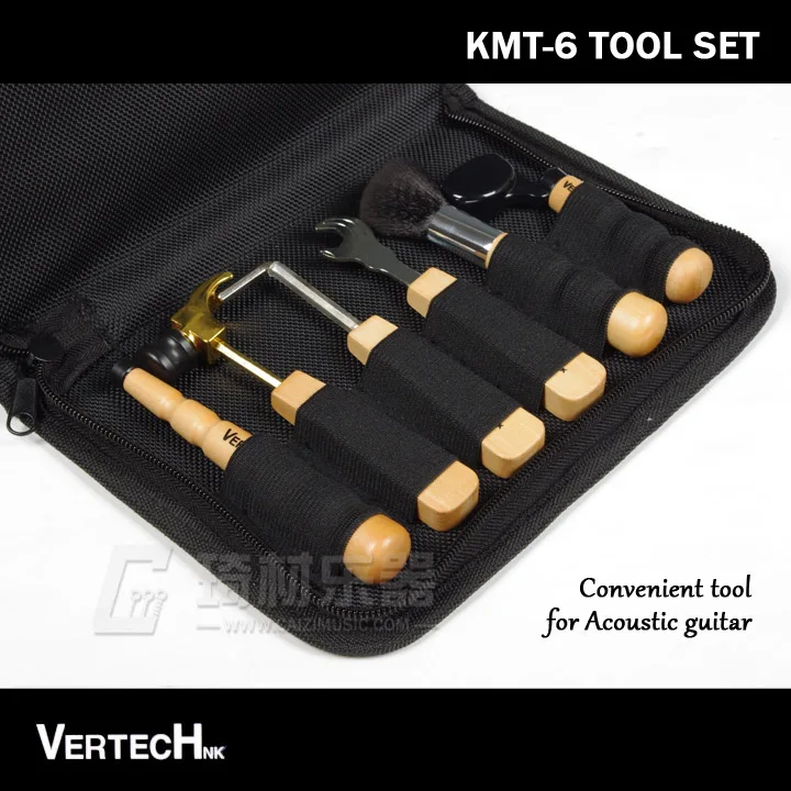 

Vertech Professional KMT-6 Guitar Fix Tool Convenient Repair Tool kit for Acoustic Guitar