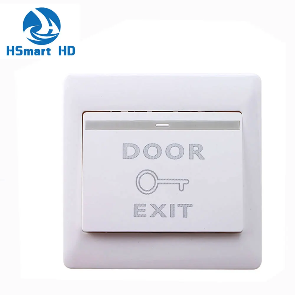 Electric Door Exit Push Lock Release Button Switch For Access Control Systems 