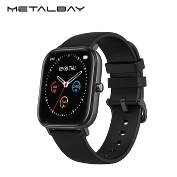 

Metalbay P8 Heart Rate Smart Watch Men Sport Fitness Tracker IP67 Waterproof 1.4 Full Touch Blood Pressure Monitor Smartwatch