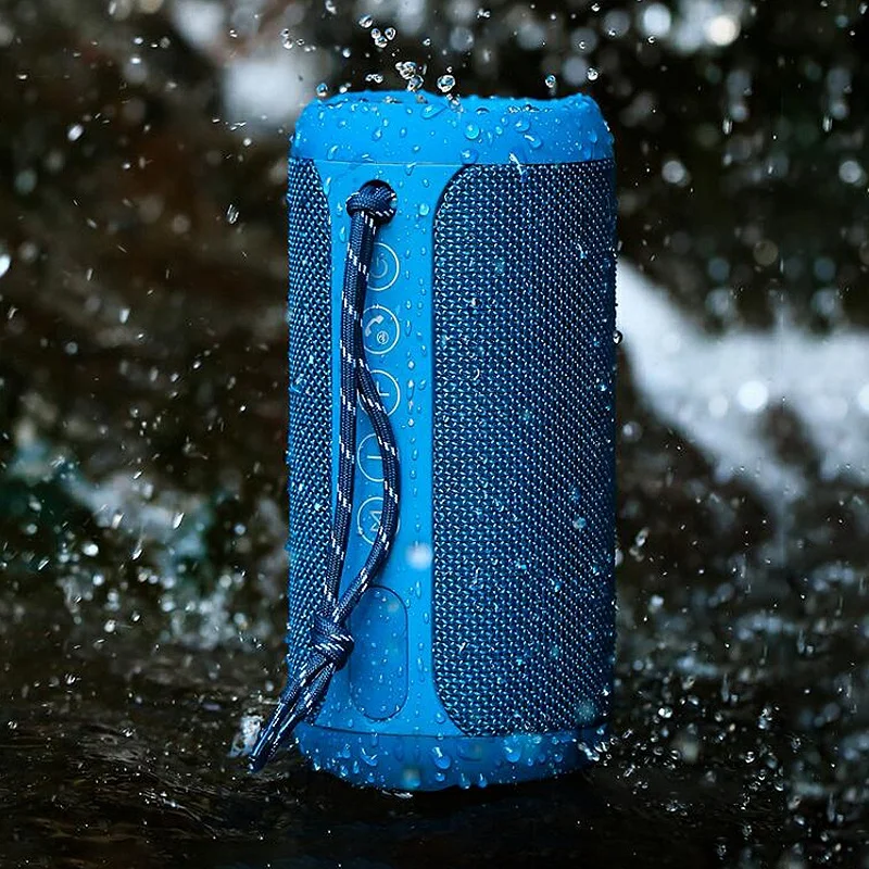 Blue Remax Портативная колонка водонепроницаемый Bluetooth динамик открытый велосипедный сабвуфер динамик вызов Hands-Free поддержка Tf Tws, f - Цвет: Blue