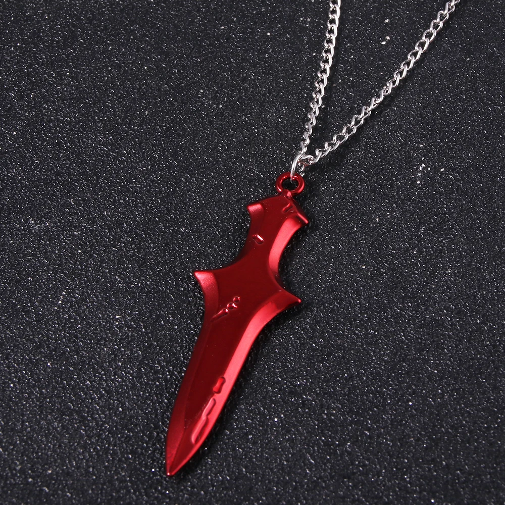 Anime Shaman King Yoh Asakura Necklace Tao Ren Sword Pendant for Women Men Cosplay Jewelry Props | Украшения и аксессуары