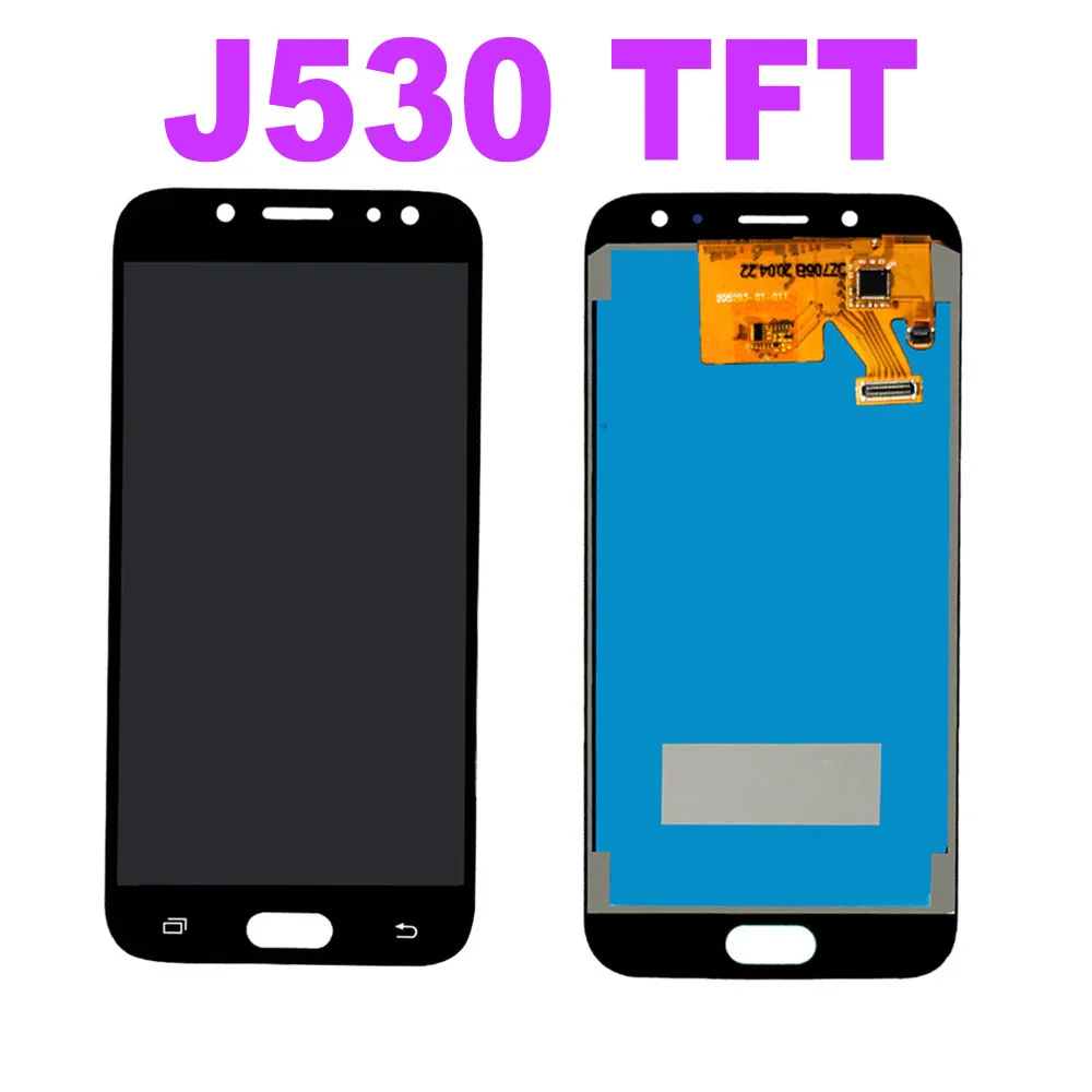Amoled J730 LCD для Samsung Galaxy J7 Pro 2017 SM J730F ЖК экран с сенсорным экраном дигитайзер J5 J530 J530F